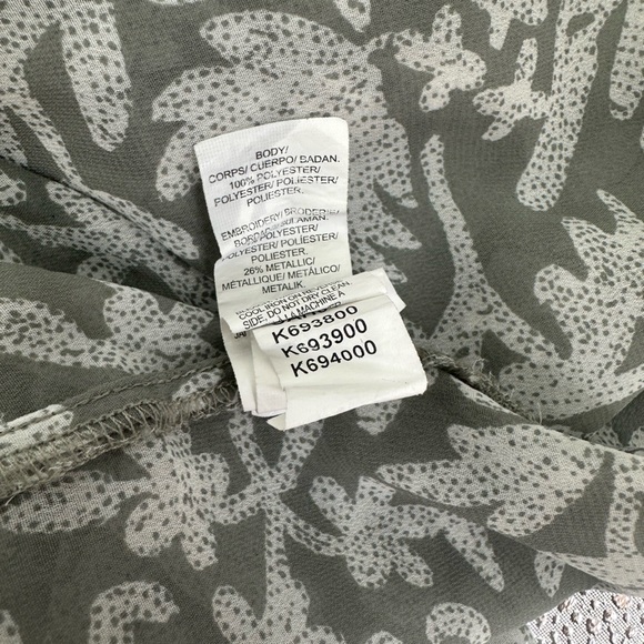 Lucky Brand Beaded Peasant Blouse Sage Green
Women's Size 3X Tassel Tie Boho - Picture 12 of 13